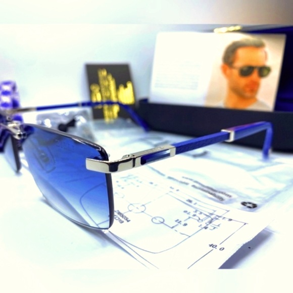 👑Zilli ZL65054 C05, Polarized N930‼️Size 61–18-150‼️On sides Saphire’s France 🇫🇷 - Picture 9 of 16